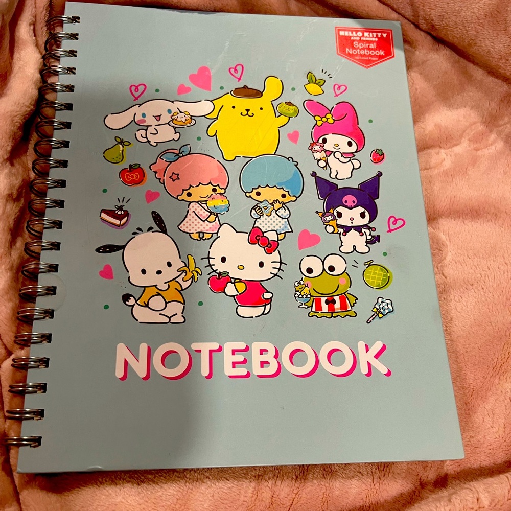 Note book Hello Kitty & friends